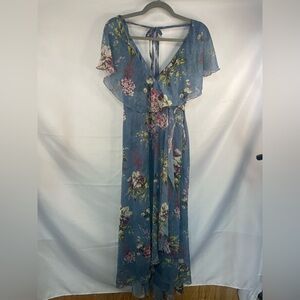 ASOS Bohemian styles floral dress, beautiful layers and cool colors! Size 8